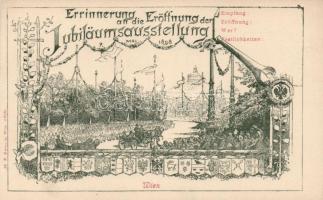 1898 Vienna, Wien; Eröffnung der Jubiläumsausstellung, Expo