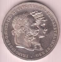 Ausztria 1879. 2G Ag "I.Ferenc József és Erzsébet királynő / Ezüstlakodalom" T:2
Austria 1...