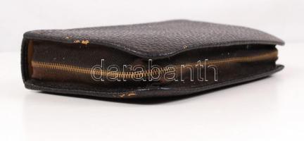 Régi piperekészlet bőr tokban tartozékokkal