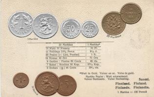 Finnish coins, Emb.