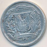 Dominikai Köztársaság 1942. 10c Ag T:3
Dominican Republic 1942. 10 Centavos Ag C:F