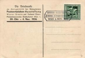 1936 Urania-Ausstellung, Wien / Expo, So. Stpl (EK)