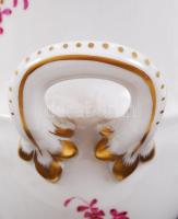 Herendi indiai kosár mintás amfora, kézzel festett, jelzett, hibátlan, m:24,5 cm