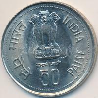 India 1985. 50P "Indira Gandhi" T:1-
India 1985. 50 Paise "Indira Gandhi" C:AU