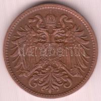Ausztria 1910. 2H T:2
Austria 1910. 2 Heller C:XF
Krause KM#2801