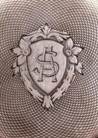 Chronometer ezüst (Ag.) tokos zsebóra, másodpercmutatós, jelzett, hátul monogramos, nem működik, bru...