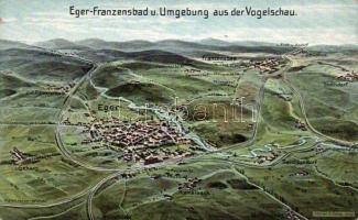 Eger-Franzensbad map (small tear)