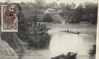 Boké, Nunez River, factory at the colonial company