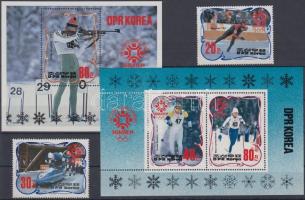 Winter Olympic Games medalists set + block set Téli olimpia érmesei sor + blokksor