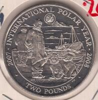 Déli-Georgia és Déli-Sandwich-szigetek 2007. 2P "Nemzetközi Sarki Év" T:1
South Georgia an...