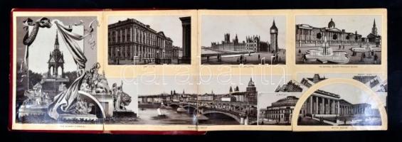 cca 1891 The New Album of London, London látványosságairól készült képes album