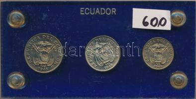 Ecuador 1946. 5c + 10c + 20c T:1
Ecuador 1946. 5 Centavos + 10 Cenetavos + 20 Centavos C:UNC