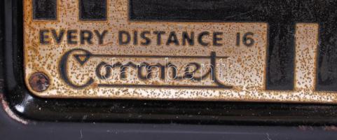 cca 1935 Coronet Every Distance 16 fényképezőgép, jó állapotú, bőr tokban /
cca 1935 Coronet Every D...