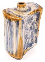 Zsolnay kerámia váza, hibátlan, jelzett, m: 33 cm