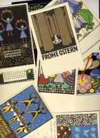 Wiener Werkstätte 11db újnyomat képeslap