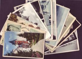 Több mint 150db régi magyar városképes lap