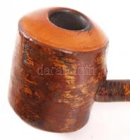 Ropp Bruyere Delux pipa, jelzett, cseresznyefa, h:37 cm