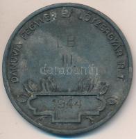 1944. "Danuvia Fegyver és Lőszergyár R.T. / I. B III."  fém díjérem (59mm) T:2-