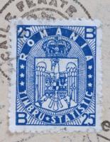 Románia 1930 Szállítólevél okmánybélyegekkel