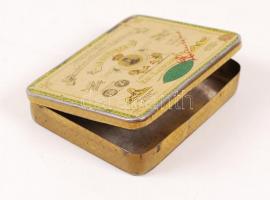 Régi fém "Le khédive" cigarettás doboz