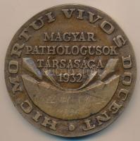 Bogár Lívia (1957-) 1984. "Dr. Baló József / Magyar Pathologusok Társasága 1932" Br emléké...