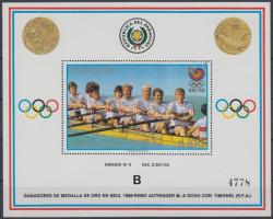 1989 Olimpiai aranyérmesek blokk "B" Mi 455