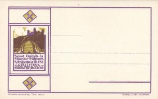 5 db szép állapotú, vegyes, régi motívumlap / 5 unused pre-1945 postcards