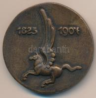 Ispánki József (1906-1992) DN "Jókai Mór" Br emlékérem (50mm) T:1-