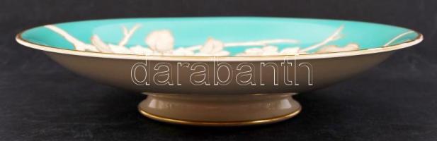 Rosenthal Fruhling kínálótál, kézzel festett, jelzett, hibátlan, d:28 cm