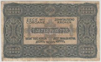 1923. 10.000K "Orell Füssli Zürich" "80 FILLÉR NYOLCVAN FILLÉR" felülbélyegzésse...