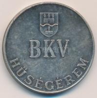 ~1970. &quot;BKV Hűségérem&quot; ezüstözött Br emlékérem (36mm) T:2