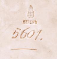 Herendi Krisztus figura, porcelán, jelzett, m: 48 cm