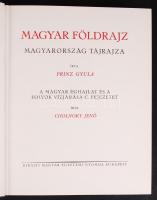 Prinz Gyula, Cholnoky Jenő, Gr. Teleki Pál, Bartucz Lajos: Magyar föld, magyar faj I-IV. Reprint kia...