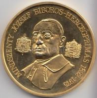 Bognár György (1944-) 1991. "Mindszenty József Bíboros Hercegprímás 1892-1975" aranyozott ...