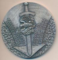 Lengyelország 1980. &quot;Zygmunt Berling tábornok&quot; emlékérem (70mm) T:1-,2 &lt;br/&gt;Poland 1980. &quot;General Zygmunt Henryk Berling&quot; commemorative medallion (70mm) C:XF