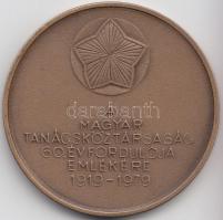 1979. "A Magyar Tanácsköztársaság 60. évfordulója emlékére 1919-1979" Br emlékérem (43mm) ...