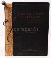 Országgyűlési almanach az 1935-40. évi országgyűlésről. Szerkesztette Haeffler István. &lt;br/&gt;Budapest, 1940. MTI ny. 432p. Hiányos gerincű egészvászon kötésben