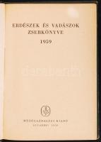 Erdészek és vadászok zsebkönyve 1959