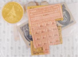 Vegyes magyar bankjegy tétel albumba rendezve, közte 1904. 10K + 1919. 10K + 1918. 200K + 1918. 10.0...