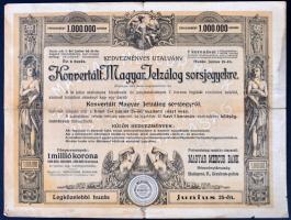 9db különféle magyar és külföldi záloglevél, részvény és sorsjegy, közte Budapest 1888. "Magyar...