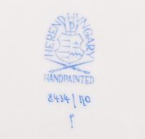 Herendi Rothschild dísztányér, kézzel festett, áttört, jelzett, hibátlan, d:24 cm / Herend Rothschil...