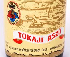 1981 5 puttonyos Tokaji Aszú, különleges minőségi édes fehérbor