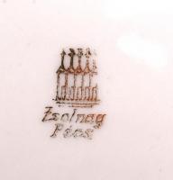 Zsolnay porcelán váza, hibátlan, jelzett, m: 20 cm