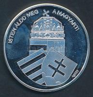 DN. "Nemzetünk nagyjai - Ybl Miklós" Ag emlékérem (15g/0.333) T:PP Tanúsítvánnyal!