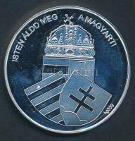 DN. "Nemzetünk nagyjai - Zrínyi Miklós" Ag emlékérem (15g/0.333) T:PP Tanúsítvánnyal!