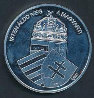 DN. "Nemzetünk nagyjai - Szent-Györgyi Albert" Ag emlékérem (15g/0.333) T:PP Tanúsítvánnya...