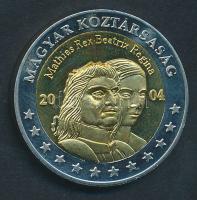 2004. 2€ "Mátyás király - Phoenix vitorlás" próbaveret T:P
