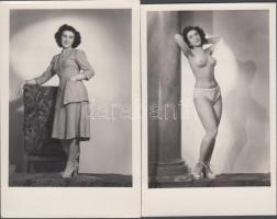 cca 1950-1960 Demeter Károly (1892-1983): Az első képek Ibiről, jelzetlen vintage fotóművészeti alko...