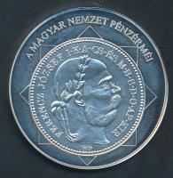 DN "A magyar nemzet pénzérméi - Az első magyar korona 1892-1925." Ag (0,999) emlékérem (10...