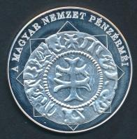 DN "A magyar nemzet pénzérméi - Mária az első magyar királynő 1382-1387." Ag (0,999) emlék...